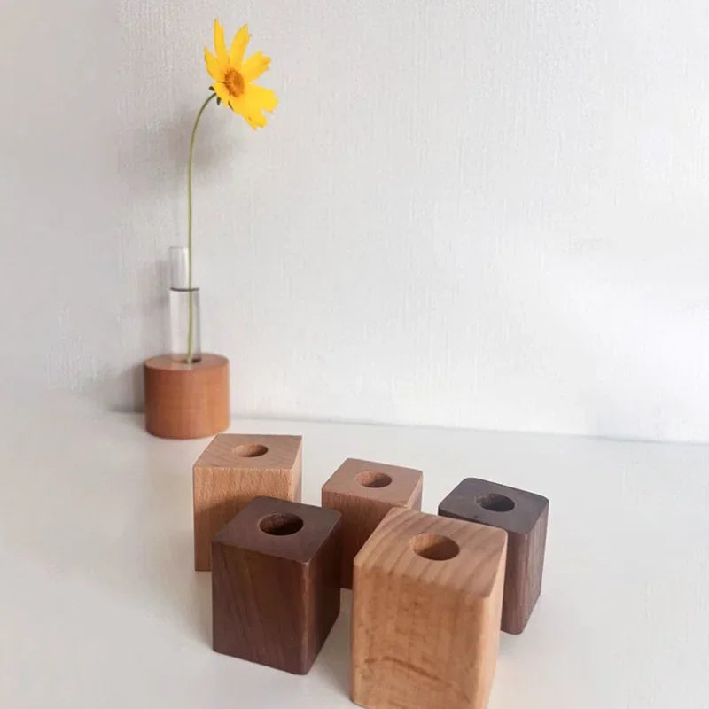 Desktara Grove Minimalist Wooden Desk Storage Box — Desktara Modern Desks & Workspace Accessories — view 6