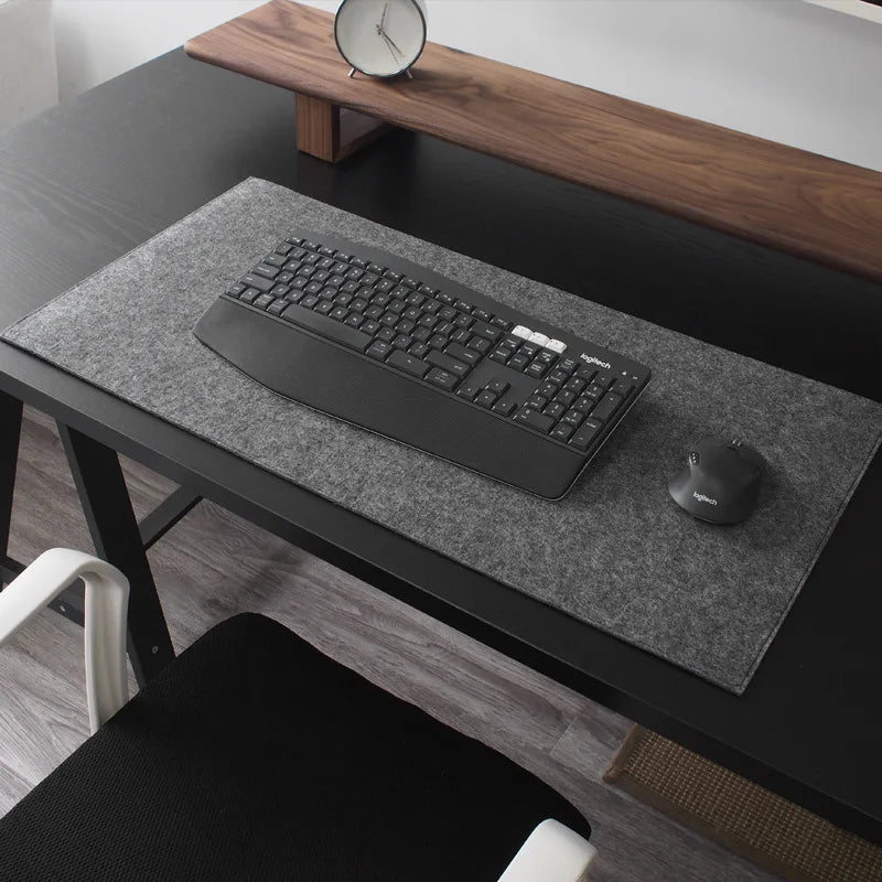 Desktara Gale XXL Wool Felt Desk Mat — Desktara Modern Desks & Workspace Accessories — view 4