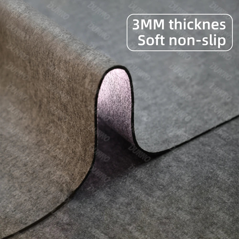 Desktara Moss Large Wool Felt Desk Mat — Desktara Modern Desks & Workspace Accessories — view 5