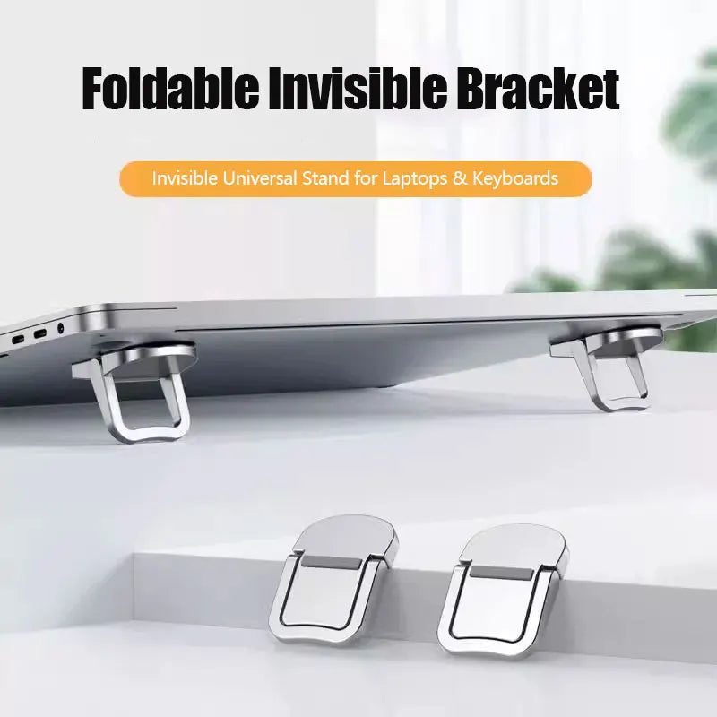 Desktara Dune Mini Portable Laptop Stand Legs — Desktara Modern Desks & Workspace Accessories — view 3