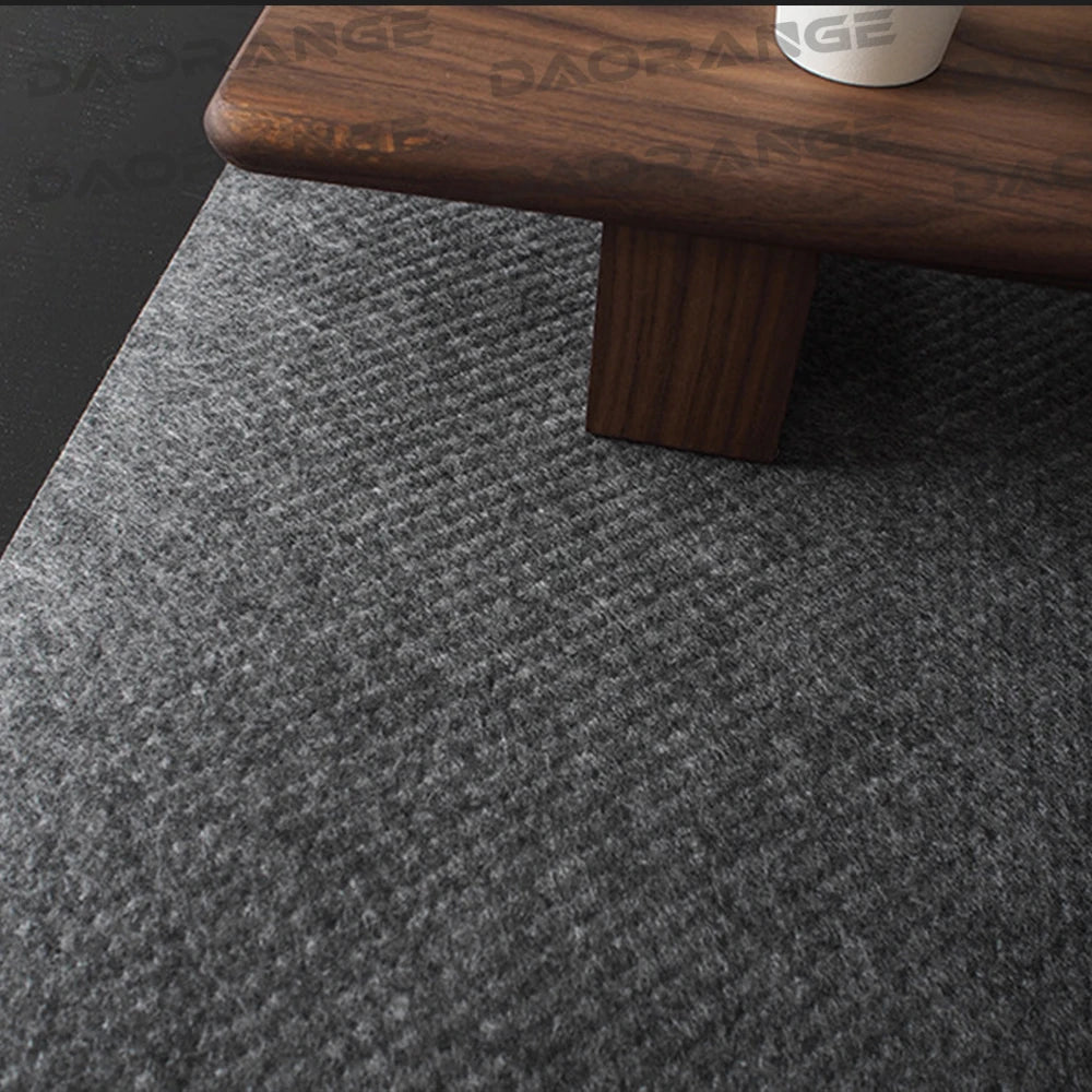 Desktara Slate 100x50 Wool Felt Desk Mat — Desktara Modern Desks & Workspace Accessories — view 5