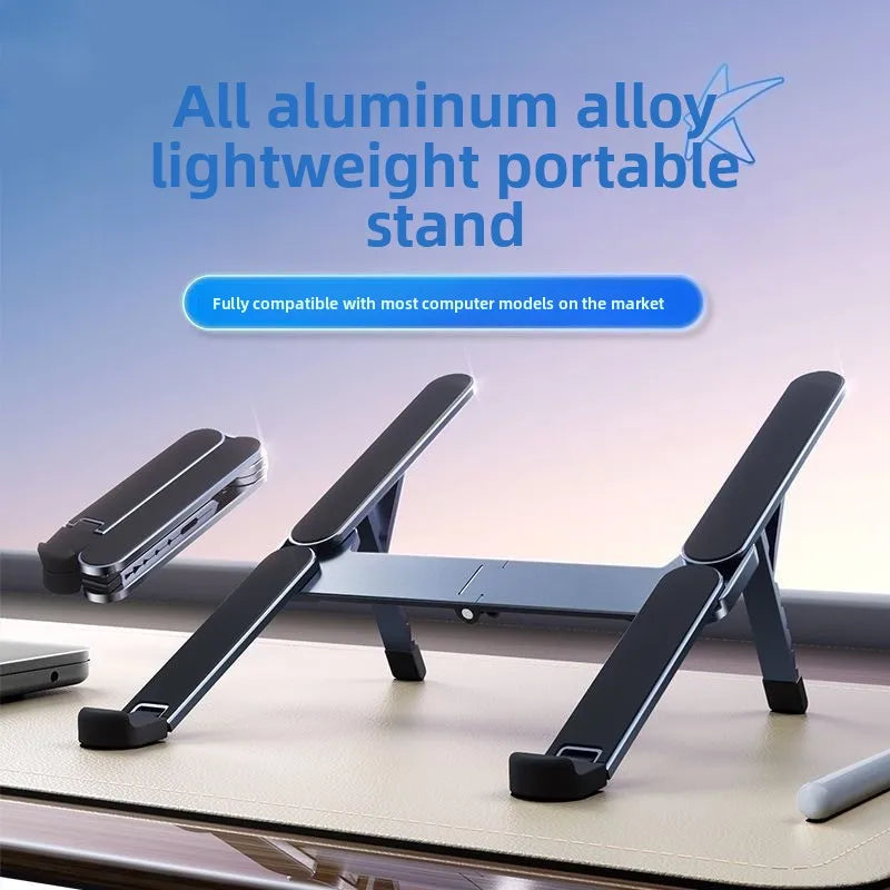 Desktara Haven Aluminum Alloy Laptop Stand — Desktara Modern Desks & Workspace Accessories