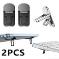 Desktara Ember Foldable Mini Laptop Stand Pair — Desktara Modern Desks & Workspace Accessories