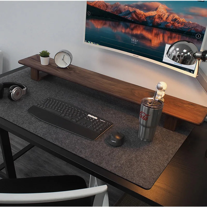 Desktara Elm Wool Felt Keyboard and Mouse Desk Pad — Desktara Modern Desks & Workspace Accessories — view 4