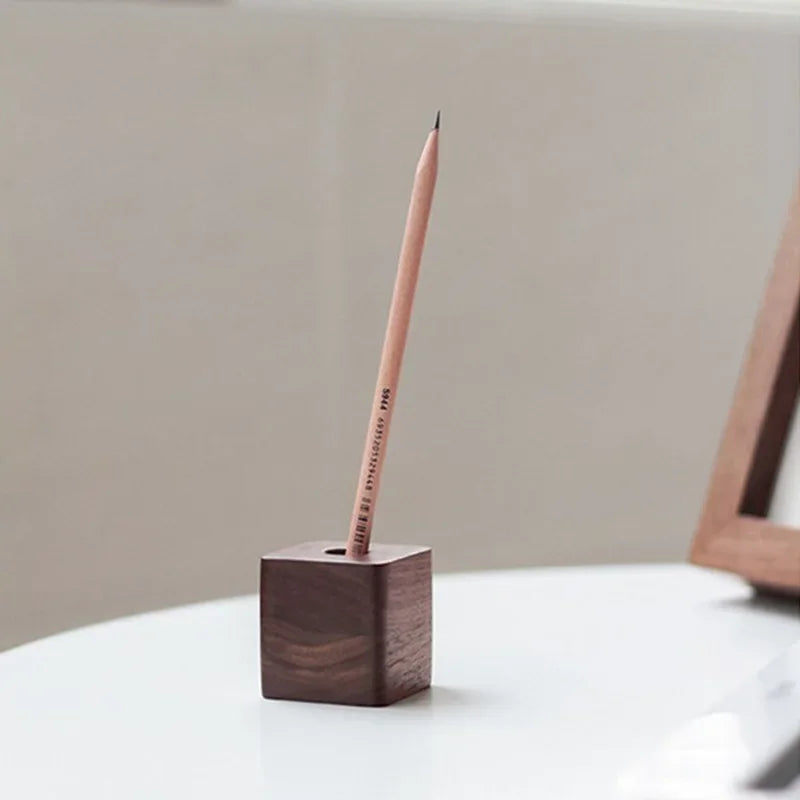 Desktara Grove Minimalist Wooden Desk Storage Box — Desktara Modern Desks & Workspace Accessories — view 5