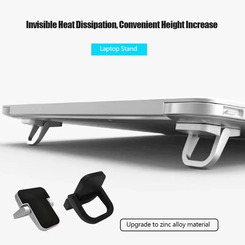 Desktara Dune Mini Portable Laptop Stand Legs — Desktara Modern Desks & Workspace Accessories — view 4