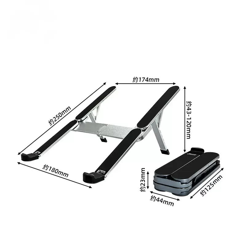 Desktara Haven Aluminum Alloy Laptop Stand — Desktara Modern Desks & Workspace Accessories — view 6