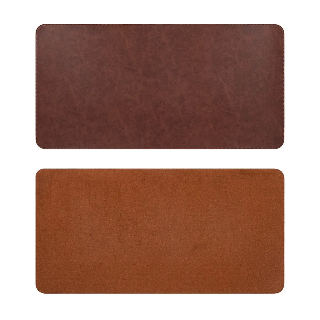 Desktara Iris Waterproof PU Leather Desk Pad — Desktara Modern Desks & Workspace Accessories — view 4
