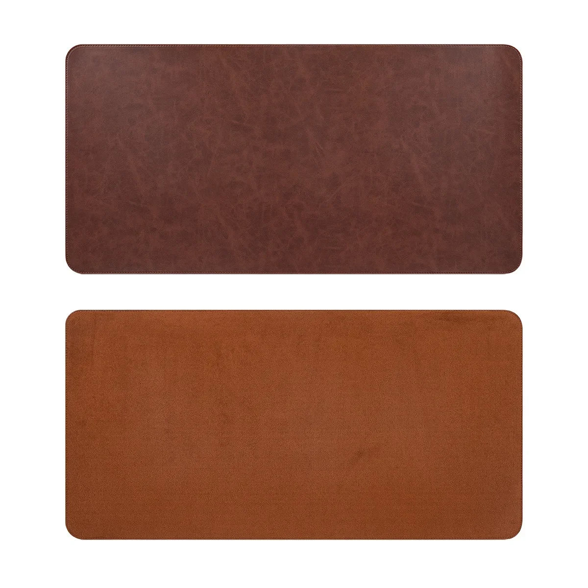 Desktara Iris Waterproof PU Leather Desk Pad — Desktara Modern Desks & Workspace Accessories — view 4