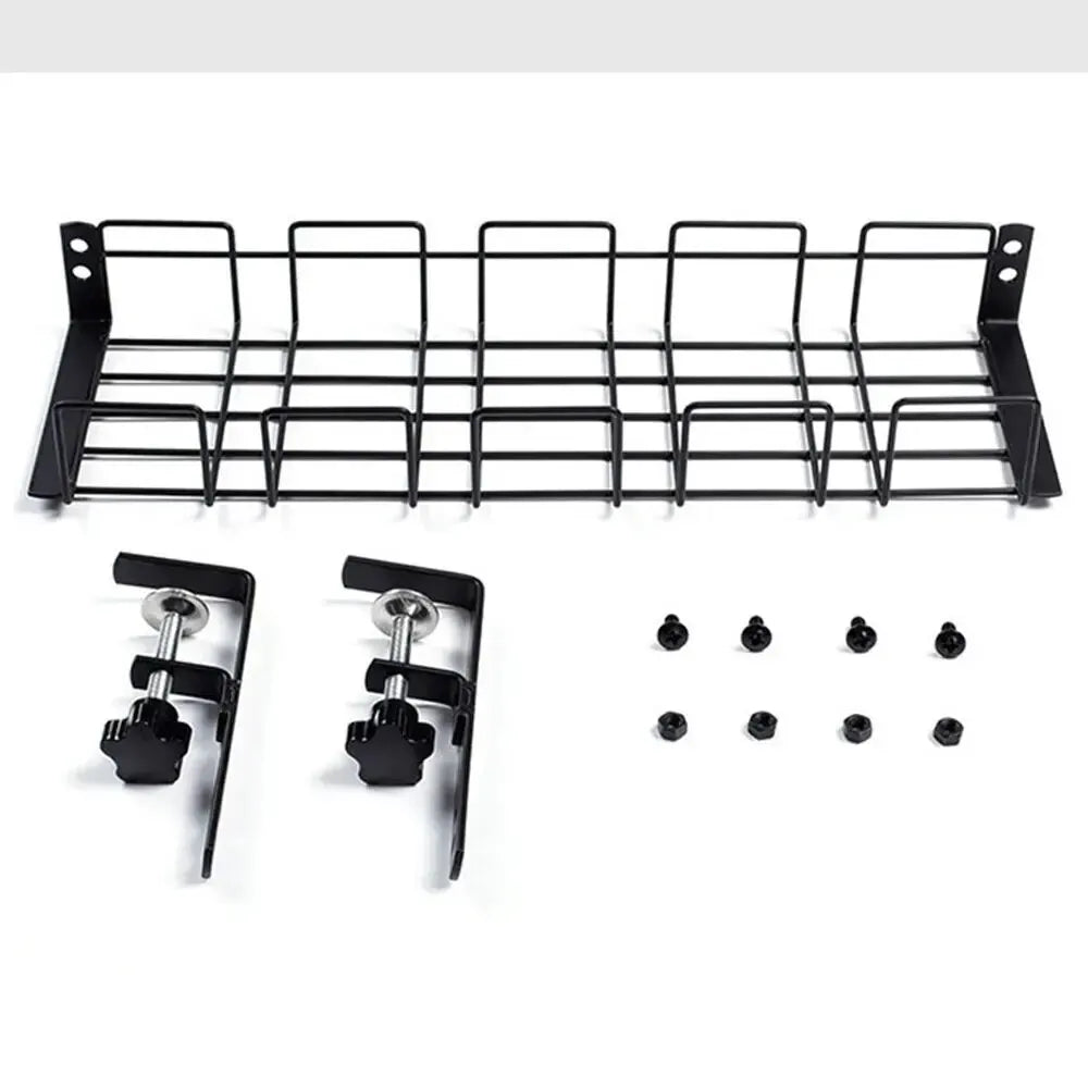 Desktara Atlas Metal Under-Desk Storage Rack — Desktara Modern Desks & Workspace Accessories — view 6