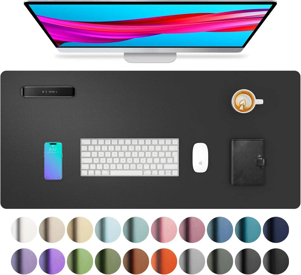 Desktara Lumen Large Waterproof Office Desk Mat — Desktara Modern Desks & Workspace Accessories — view 2