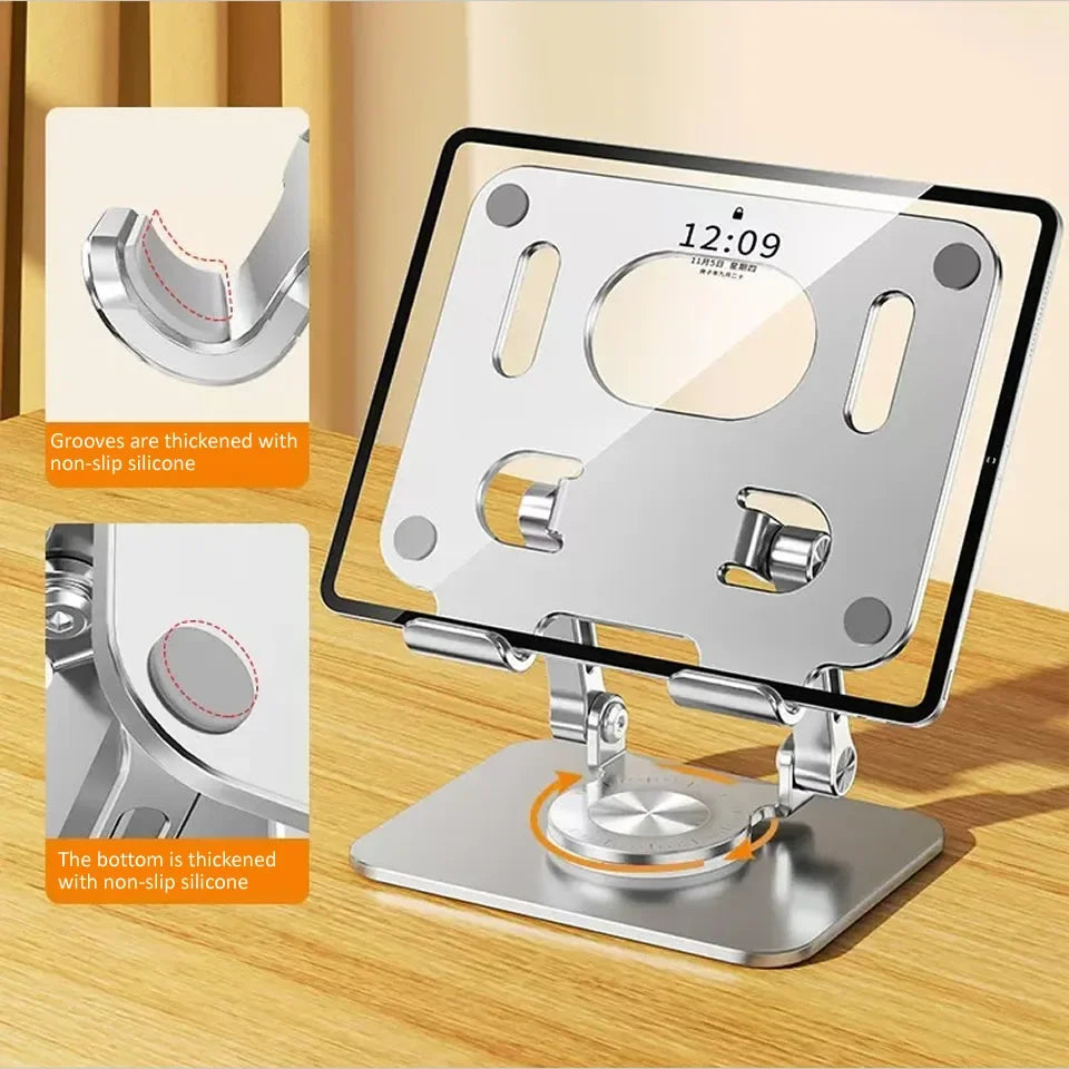 Desktara Quill 360 Rotation Tablet Stand — Desktara Modern Desks & Workspace Accessories — view 4