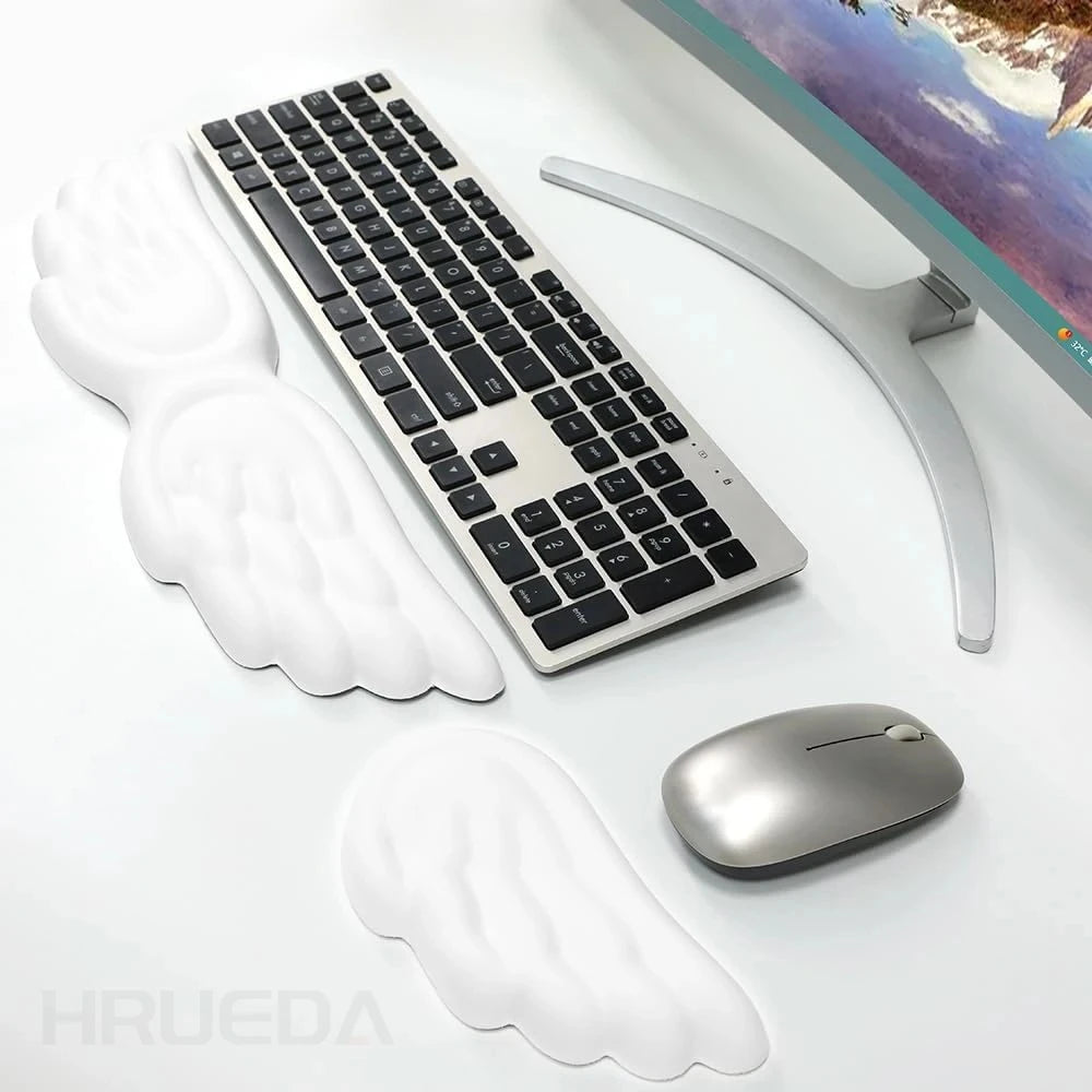 Desktara Willow Keyboard and Mouse Wrist Rest — Desktara Modern Desks & Workspace Accessories — view 3