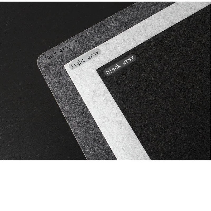 Desktara Elm Wool Felt Keyboard and Mouse Desk Pad — Desktara Modern Desks & Workspace Accessories — view 3