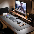 Desktara Umber Soft Wool Felt Computer Desk Mat — Desktara Modern Desks & Workspace Accessories
