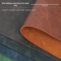 Desktara Iris Waterproof PU Leather Desk Pad — Desktara Modern Desks & Workspace Accessories