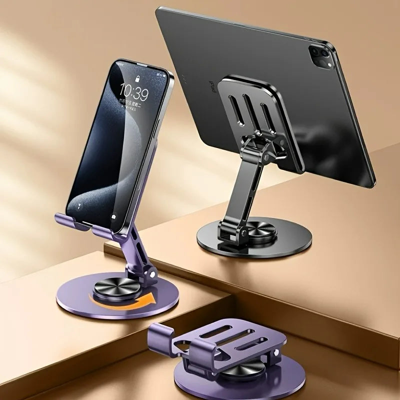 Desktara Juno 720 Rotating Aluminum Tablet Stand — Desktara Modern Desks & Workspace Accessories
