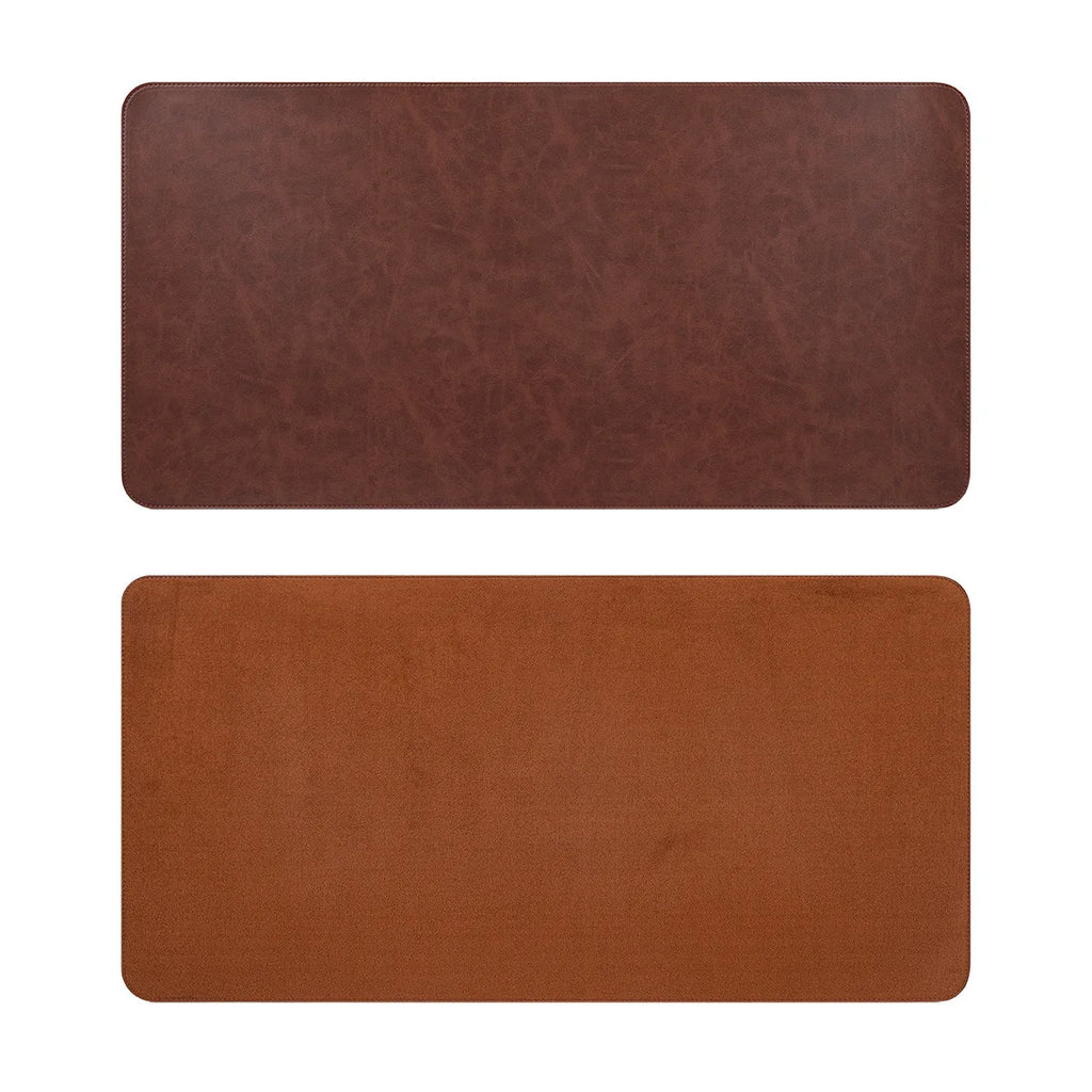 Desktara Zephyr Crazy Horse Texture PU Desk Mat — Desktara Modern Desks & Workspace Accessories — view 5