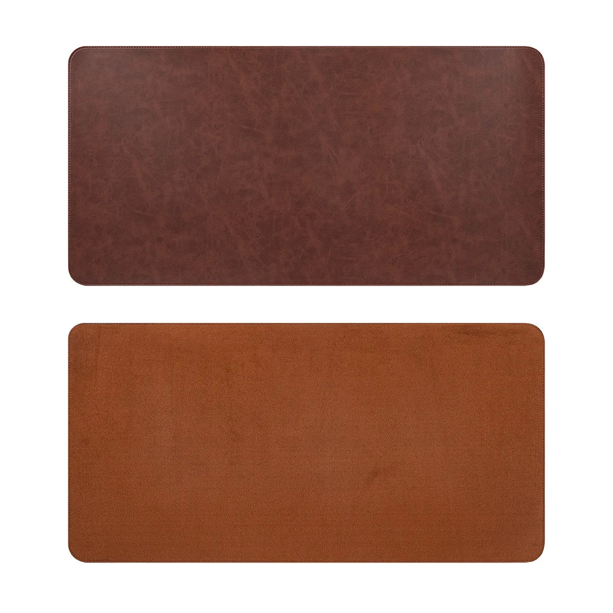 Desktara Zephyr Crazy Horse Texture PU Desk Mat — Desktara Modern Desks & Workspace Accessories — view 5