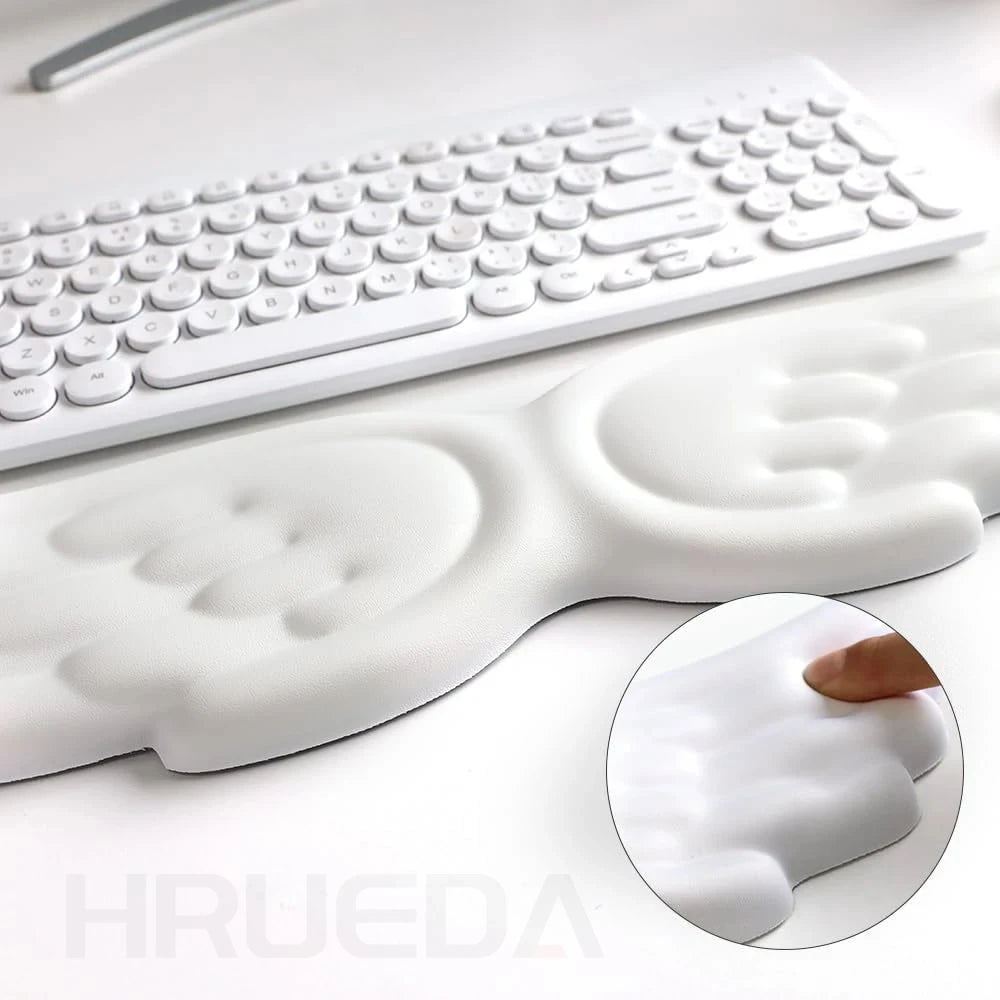Desktara Willow Keyboard and Mouse Wrist Rest — Desktara Modern Desks & Workspace Accessories — view 4