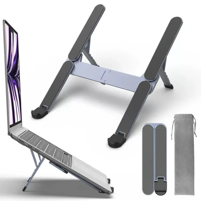 Desktara Haven Aluminum Alloy Laptop Stand — Desktara Modern Desks & Workspace Accessories — view 5
