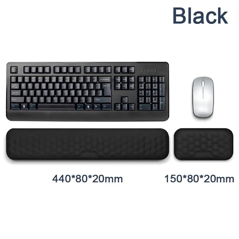 Desktara Yarrow Keyboard and Mouse Wrist Rest Pad — Desktara Modern Desks & Workspace Accessories — view 6