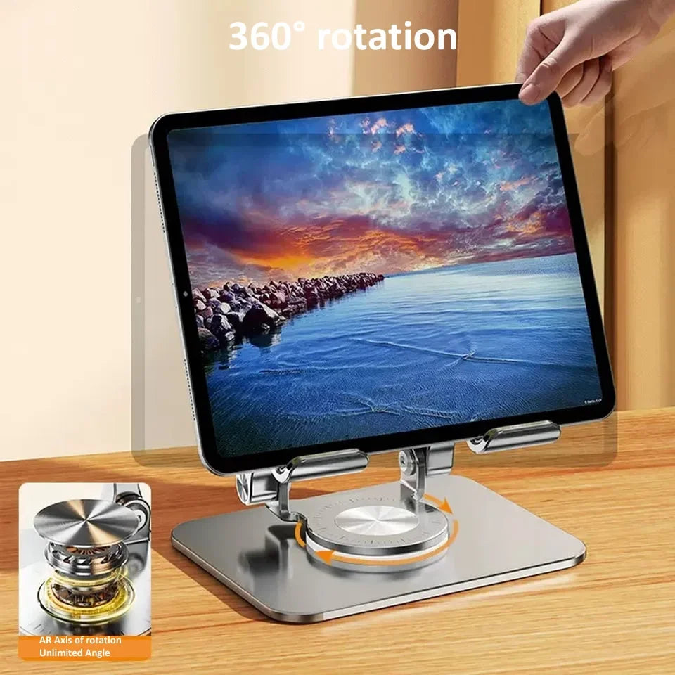 Desktara Quill 360 Rotation Tablet Stand — Desktara Modern Desks & Workspace Accessories — view 3