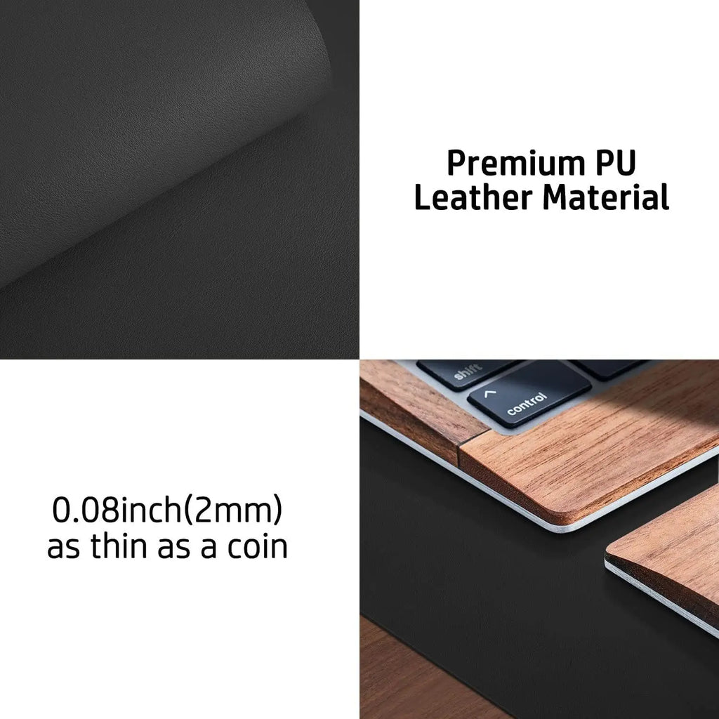 Desktara Lumen Large Waterproof Office Desk Mat — Desktara Modern Desks & Workspace Accessories — view 4