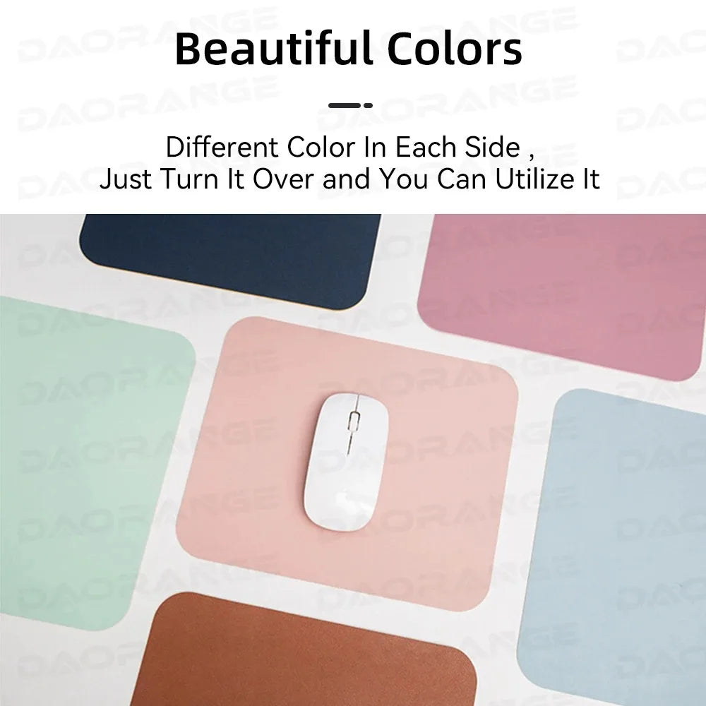Desktara Vale Anti-Slip Leather Desk Mat — Desktara Modern Desks & Workspace Accessories — view 2